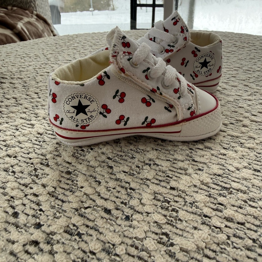 Converse Kids' Sneakers with Cherry Print